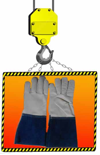 G006
 - Argon welding gloves 