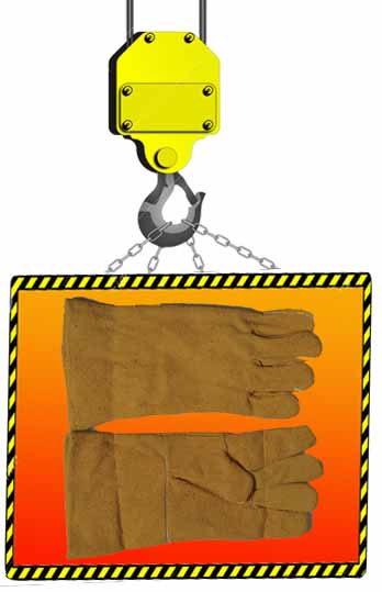 
G007 - 
Welding leather gloves (slim) 