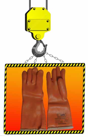 
G001 - 
Electric shock resistant glove 